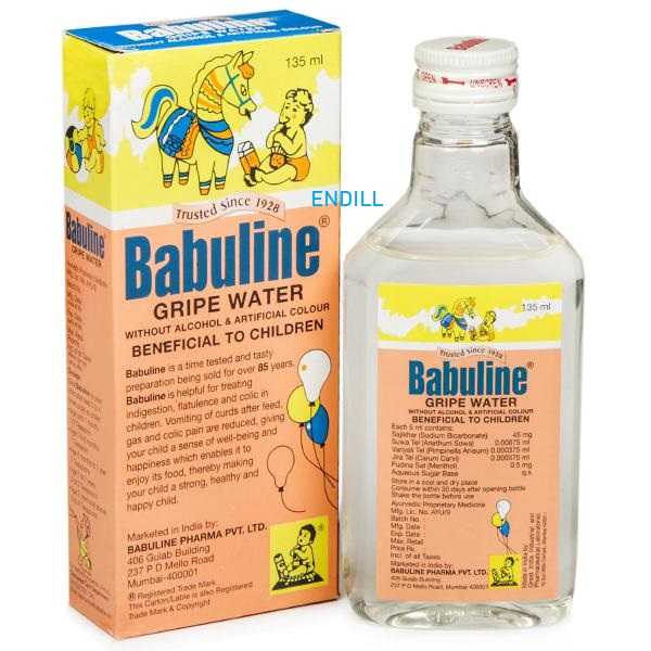BABULINE GRIPE WATER